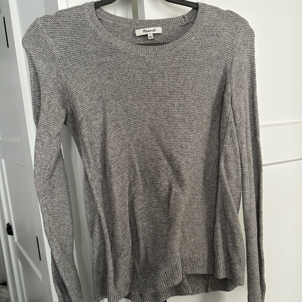 Madewell grey sweater